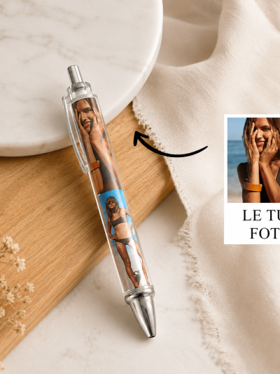 Penna a Sfera Personalizzata con Foto Multiple – Ritorno a Scuola